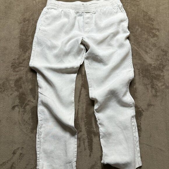 H&M Women’s Linen-Blend Pants – Light Beige – Size L - Picture 6 of 9
